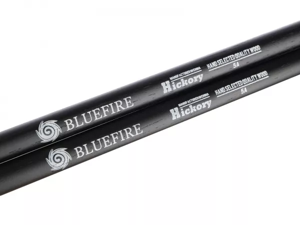 Colored Series Bluefire 5A BLACK Барабанные палочки, орех гикори, черные, HUN, 10104002  рис.2 