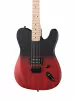 Электрогитара, красная/черная, Inspector, TT-3-red-black