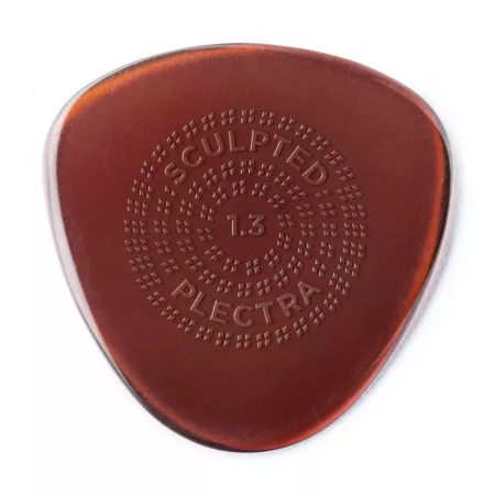 Primetone Медиаторы 3шт, толщина 1,3мм, скругленные, Dunlop, 514P1.3