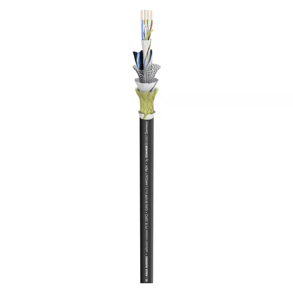 SC-Aqua Marinex CAT.6 PUR-SR Aramid Кабель сетевой витая пара, 100м, Sommer Cable, 580-0241AQ  рис.2 