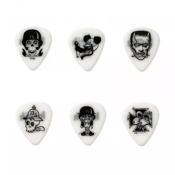 Frank Kozik S2 Медиаторы в коробочке, 6шт, Dunlop, BL113T.73  рис.2 