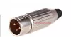 Кабель микрофонный XLR-M-F, 1м, ZZcable, G2-XLR-M-F-0100-0