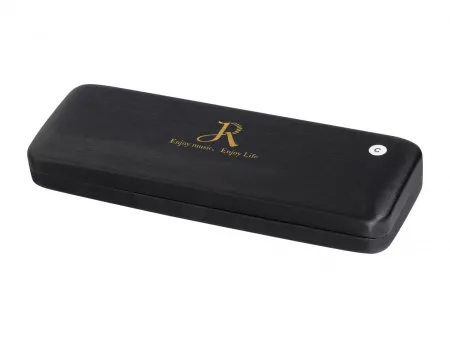 Губная гармошка, тональность С, бордовая, JDR, H2801RW