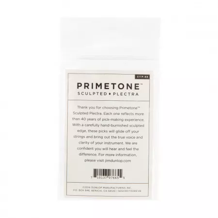 Primetone Медиаторы 3шт, толщина 0,88мм, стандартные, Dunlop, 511P.88