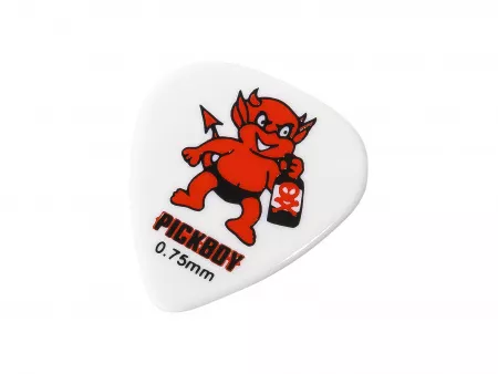 Celltex Red Devil Медиаторы 50шт, толщина 0.75мм, Pickboy, GP-211-5/075