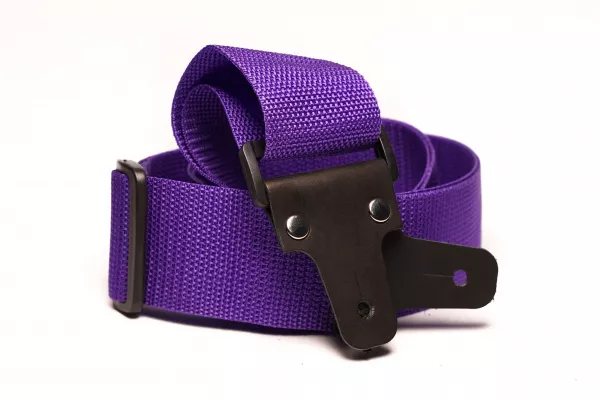 Ремень для гитары, нейлоновый, фиолетовый, Mamba straps, MB5011-029  рис.2 