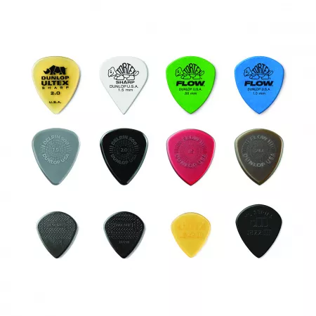 Shred Набор медиаторов, 12шт, Dunlop, PVP118