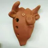Окарина средняя сувенирная Бычок, Мастерская Никифорова, MN-OSS-14