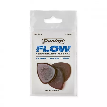 Flow Jumbo Медиаторы 3шт, толщина 2.5мм, Dunlop, 547P2.5