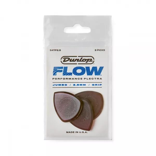 Flow Jumbo Медиаторы 3шт, толщина 2.5мм, Dunlop, 547P2.5  рис.2 