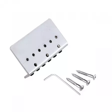 Бридж Wilkinson для Squier/Mexico Fender Strat, хром, Musiclily, MX1809CR