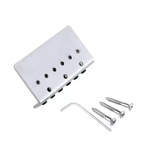 Бридж Wilkinson для Squier/Mexico Fender Strat, хром, Musiclily, MX1809CR  рис.2 