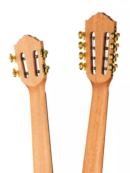 Custom Built Series Укулеле тенор, с двумя грифами 4/8 струн, со звукоснимателем, Ortega, HYDRA  рис.2 