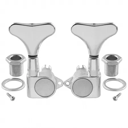 Колки для бас-гитары 2+2, хром, Musiclily, MX1357CR-2MX1358CR-2