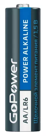 Super Power Alkaline Элемент питания AA/LR6 щелочной 1.5В, 2шт, GoPower, 00-00019861