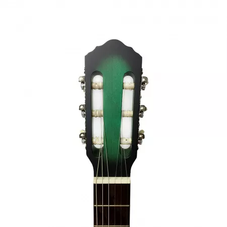 Гитара классическая, зеленая, Кунгурская Акустика, K-Green