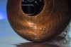 KSY.22.C.e8 Глюкофон 22см, гравировка «Триксель», полукруглые лепестки, Kosmosky