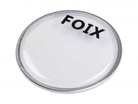 Пластик для малого и том барабана 6", прозрачный, Foix, FDH-25TR-06