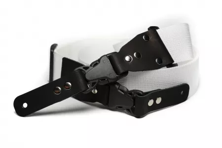 Ремень для гитары, нейлоновый, белый, Mamba straps, MB5022-067