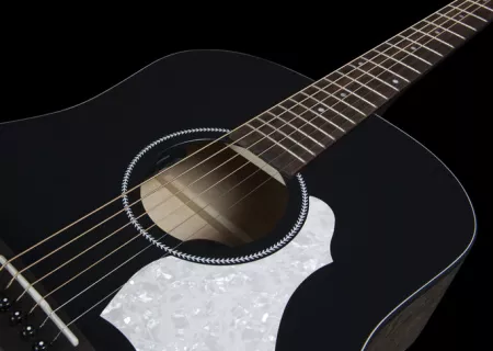 S6 Classic Black A/E Электро-акустическая гитара, черная, Seagull, 048595