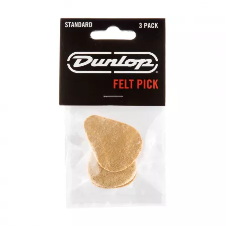 Медиаторы, войлок, 3шт, Dunlop, 8012P