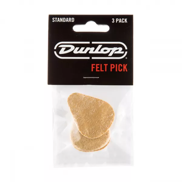 Медиаторы, войлок, 3шт, Dunlop, 8012P  рис.2 