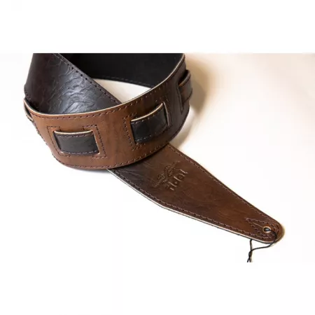 Leather Tigina Ремень для гитары, кожаный, ящерица, Fidel, FL8007LT