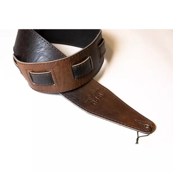 Leather Tigina Ремень для гитары, кожаный, ящерица, Fidel, FL8007LT  рис.2 