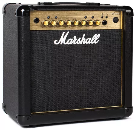 Комбоусилитель гитарный, 15Вт, Marshall, MG15GFX-E-EU