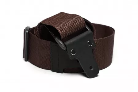 Ремень для гитары, нейлоновый, темно-коричневый, Mamba straps, MB5011-055