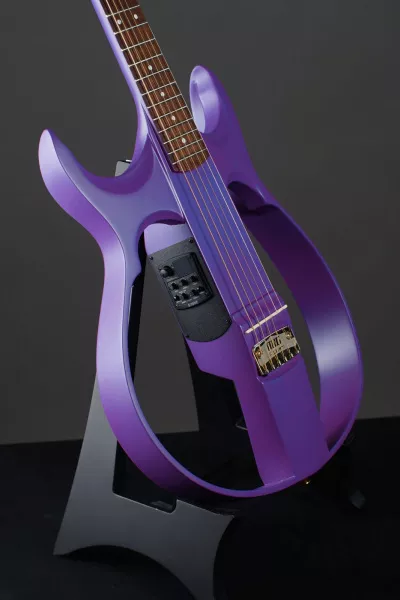 SG1 Сайлент-гитара, сиреневая, MIG Guitars, SG1L23  рис.2 