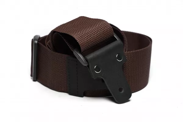 Ремень для гитары, нейлоновый, темно-коричневый, Mamba straps, MB5011-055  рис.2 