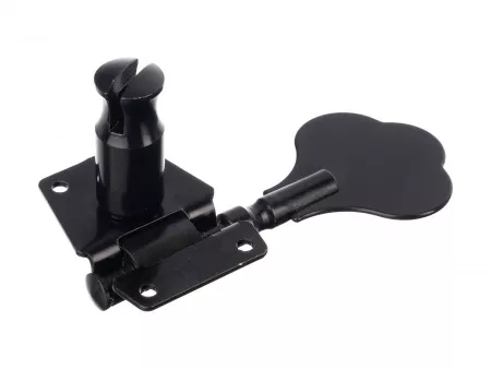 Колки для бас-гитары 4л, черные, Metallor, MHB-01-BK-4L