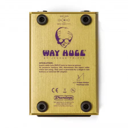 Way Huge Saffron Squeeze Compressor Педаль эффектов, Dunlop, WHE103