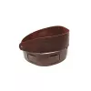 Leather Ремень для гитары, кожаный, цвет махагон, Fidel, FL50035L