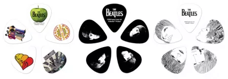 1CAB4-15BT1 Beatles Signature Logo Медиаторы в коробке, 15шт, Planet Waves