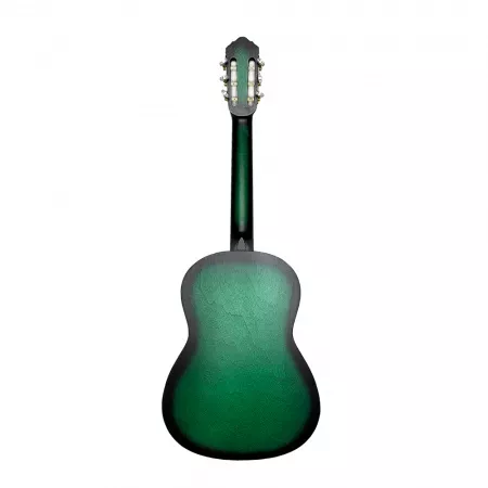 Гитара классическая, зеленая, Кунгурская Акустика, K-Green