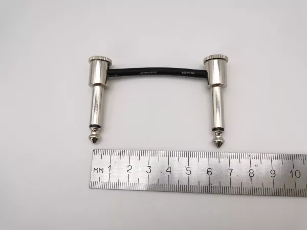 Патч-кабель, угловой, беспаечный корпус, 7см, ZZcable, E44-JR-JR-0007-0  рис.2 