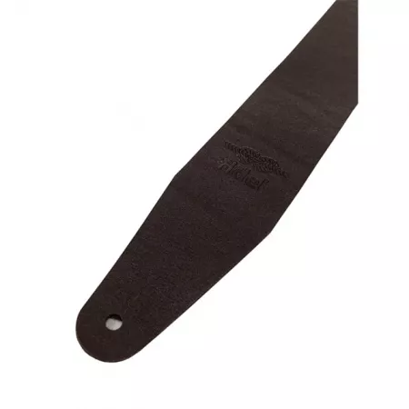 Leather Ремень для гитары, кожаный, черный глянцевый, Fidel, FL50002L