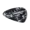 Genuine Celluloid Медиаторы, 12шт, тонкие, черный перламутр, Dunlop, 483P02TH