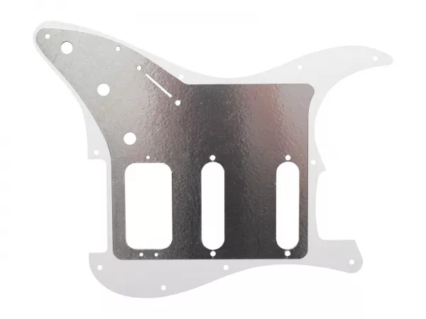 Защитная накладка электрогитары Stratocaster, HSS, черная, D'Andrea, DPP-ST-BKS-HSS  рис.2 