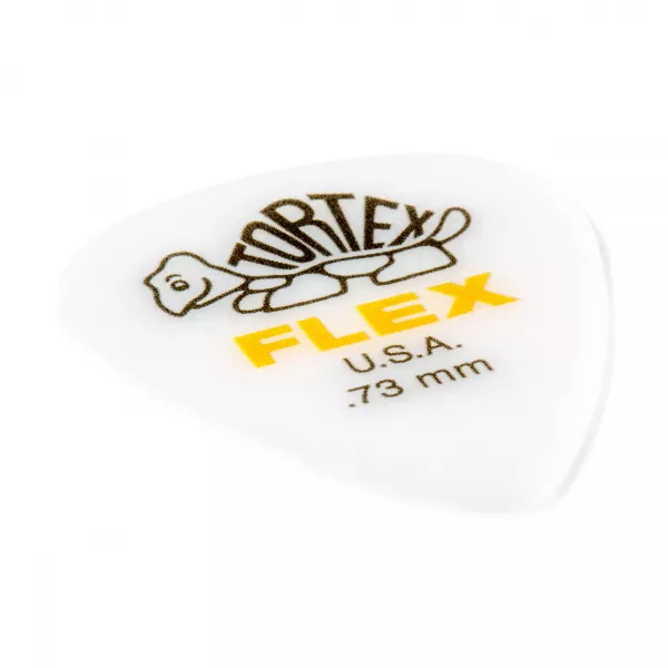 Tortex Flex Медиаторы, 12шт, толщина 0,73мм, Dunlop, 428P.73  рис.2 