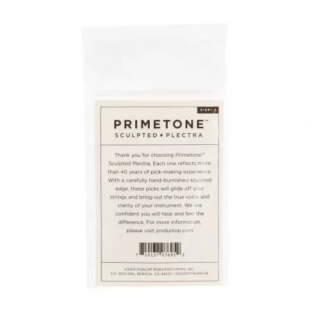 Primetone Медиаторы 3шт, толщина 1,3мм, полукруглые, Dunlop, 515P1.3