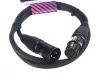 Кабель микрофонный 2м, ZZcable, E4-XLR-M-F-0200-0