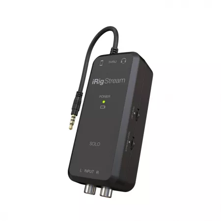 Интерфейс для стриминга iOS/Android, IK Multimedia, iRig-Stream-Solo