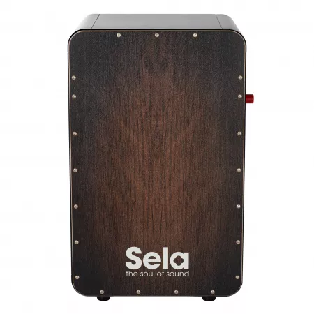 CaSela Black Pro Brown Dragon Кахон, темно-коричневый, Sela, SE-049
