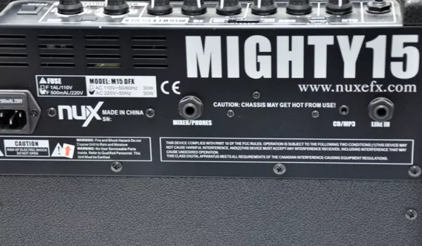 Mighty-15 Цифровой гитарный комбоусилитель Nux Cherub
