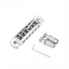 Бридж Tune-o-matic Wraparound для Gibson Les Paul, никель, Musiclily, MX1280NK