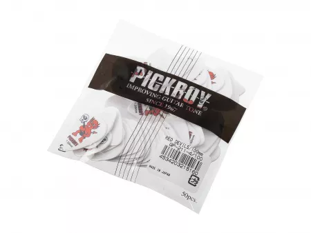 Celltex Red Devil Медиаторы 50шт, толщина 1.0мм, Pickboy, GP-211-4/100