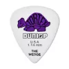 Tortex Wedge Медиаторы 12шт, толщина 1,14мм, Dunlop, 424P1.14
